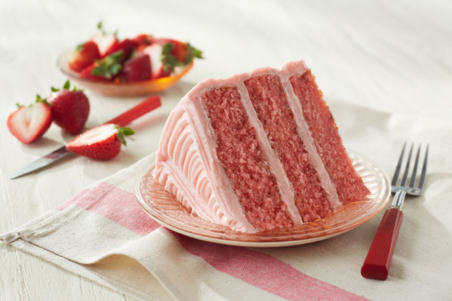 Strawberry Layer Cake