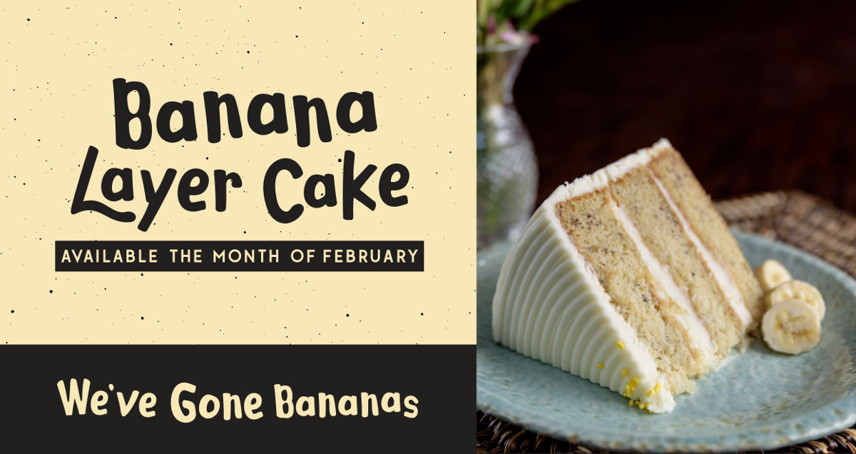 Banana layer cake