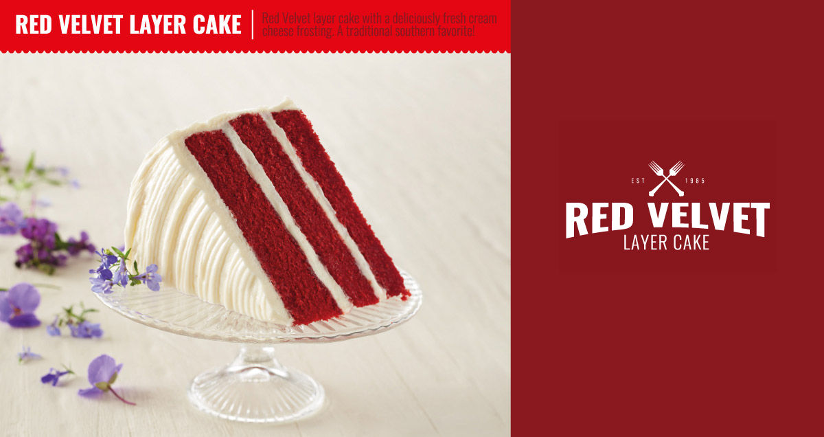 Red Velvet layer cake