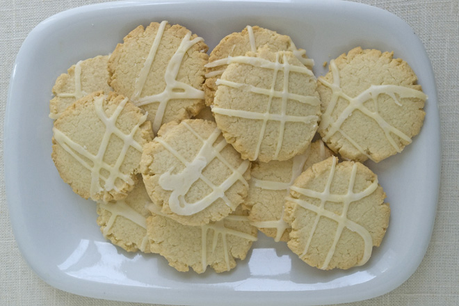 Lemon Shortbread Cookies