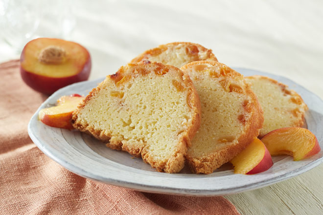 Peach Pound Cake