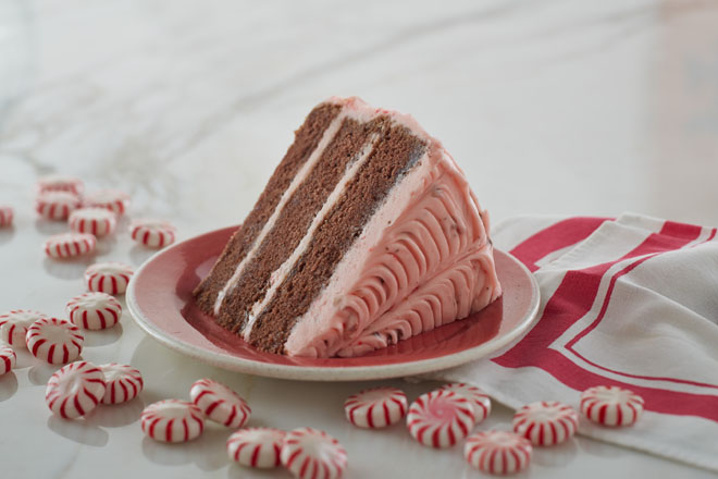 Peppermint Layer Cake