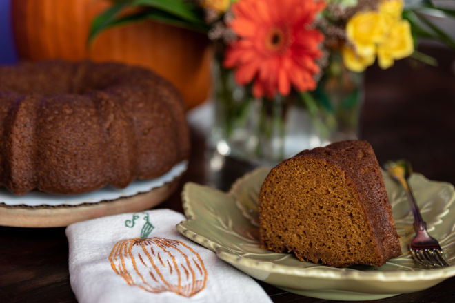 Pumpkin Spice Pound Cake