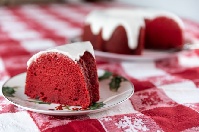 Red Velvet Pound Cake