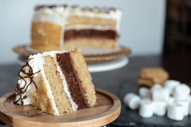 Smores Layer Cake