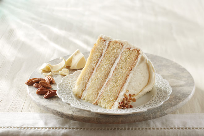 White Chocolate Layer Cake
