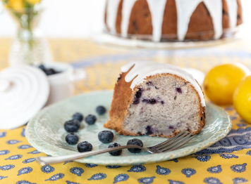 Blueberry Pound Cake