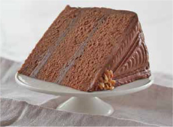 Chocolate Layer Cake with Chocolate Frosting