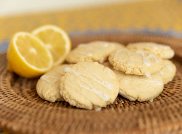 Lemon Shortbread Cookies