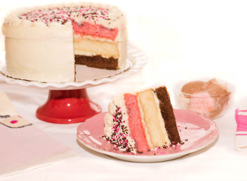 Neapolitan Layer Cake