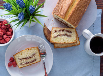 Sour Cream Coffee Cake Loaf