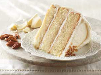 White Chocolate Layer Cake